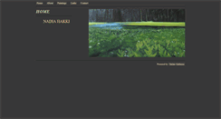 Desktop Screenshot of nadiahakki.com